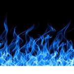Blue fire’s friends only!