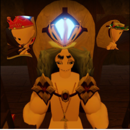 Statue of welp