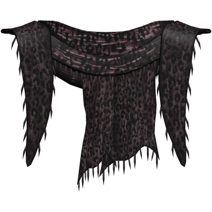 1.0 pink spots distressed grunge gothic emo scarf Roblox item