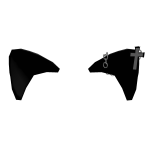 Night Cat Ears, with a Cross