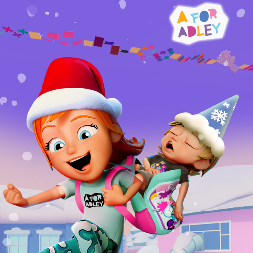 [Winter] Adley's YouTube Cartoon Obby official Roblox game thumbnail