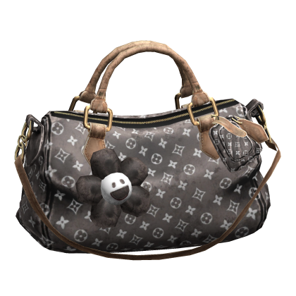 2000s Vintage Luxury Designer Purse (Taupe) Roblox item