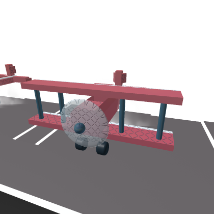 NEW red battle boat