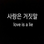 love is a lie {sad}