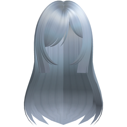 Cute Long Layered Hair (Sky Blue) Roblox item