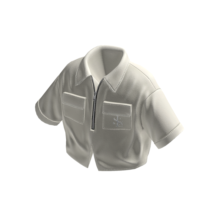 SOLUX - Off White Cargo Utility Shirt