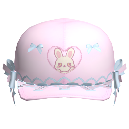 pink cutie whimsy mezzo bunny cap
