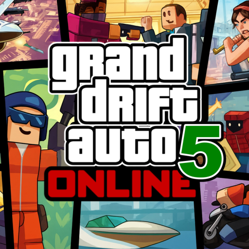 Grand Drift Auto 5 official Roblox game thumbnail