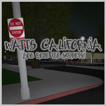Watts California Community Roblox group icon