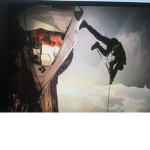The adventure climbers