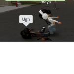 maya gives her friends robux