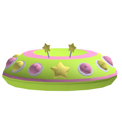 Cute Space Alien Ufo Waist Pastel Green Roblox item