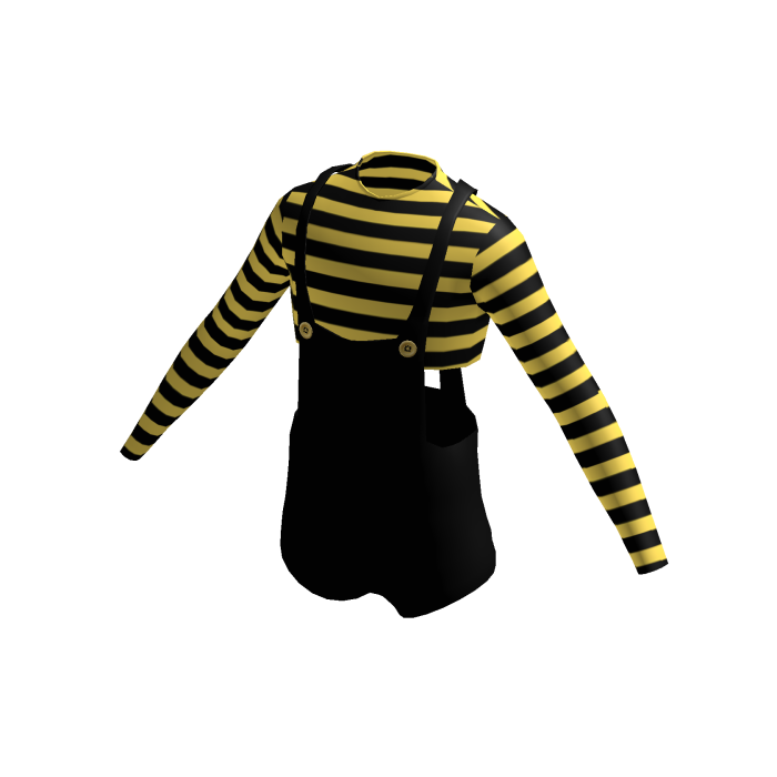 Yellow Checkered Overalls