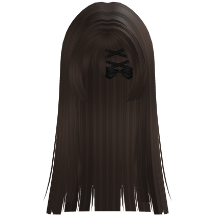 Auburn Vintage Goth Straight Hime Bow (っ˕ -｡) Roblox item