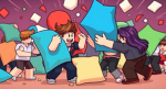 Stuffed pillow games