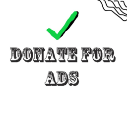 Donate For Ads