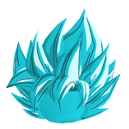 goku ssjb hair - DBS Roblox item