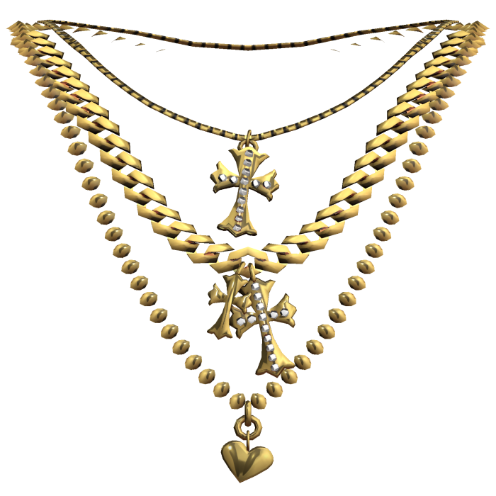 [4.0 Boy] Layered Gold Necklace