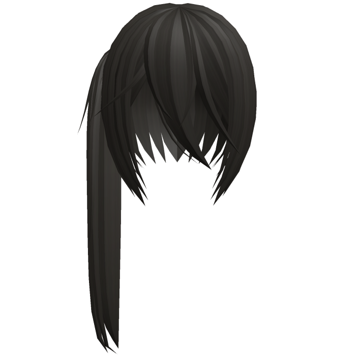 Cute Straight Grunge Pigtail in Dark Brown