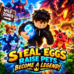 ⭐ Steal a Pet 🐉 Raise & Ride! icon