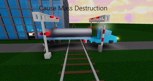 Train Crash Simulation (READ DESC)