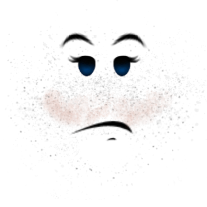 [FREE CSOM] (FEMALE) BLUE FRECKLES MAD Roblox decal