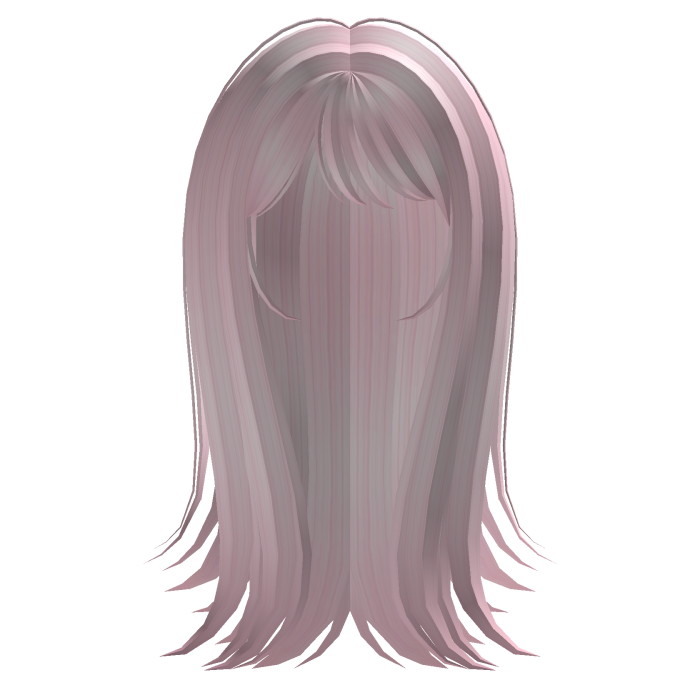 soft pastel pink hair