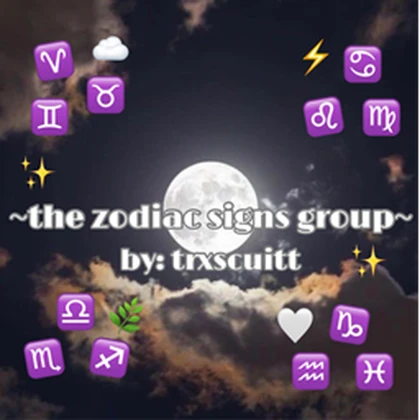 ~the zodiac signs group~ Roblox group icon