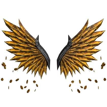 Gold and Black Wings