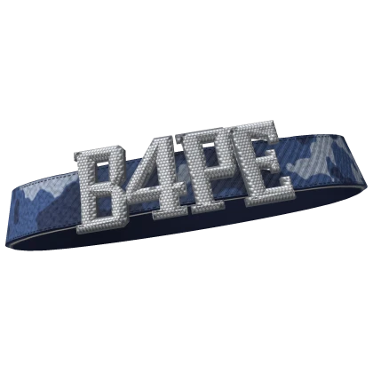 Blue Diamond B4PE Belt Headband Roblox item render