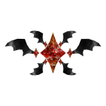 Dragon Arc of Crimson Crystalized Demons