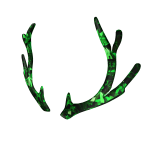 Emerald Sparkle Time Antlers