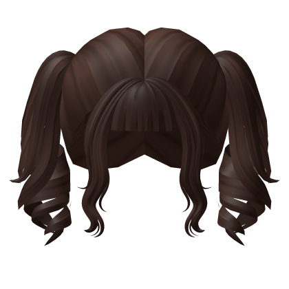 Cheap Curly Hair (Brown) Roblox item