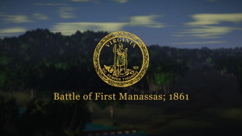 Battle of First Manassas; 1861