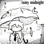 rainy midnight