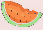 <Watermelon cloudies>