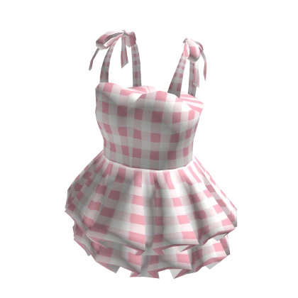 strapless open back dress Pink Bows Smocked Baby Girl Pima Cotton Romper main image 1