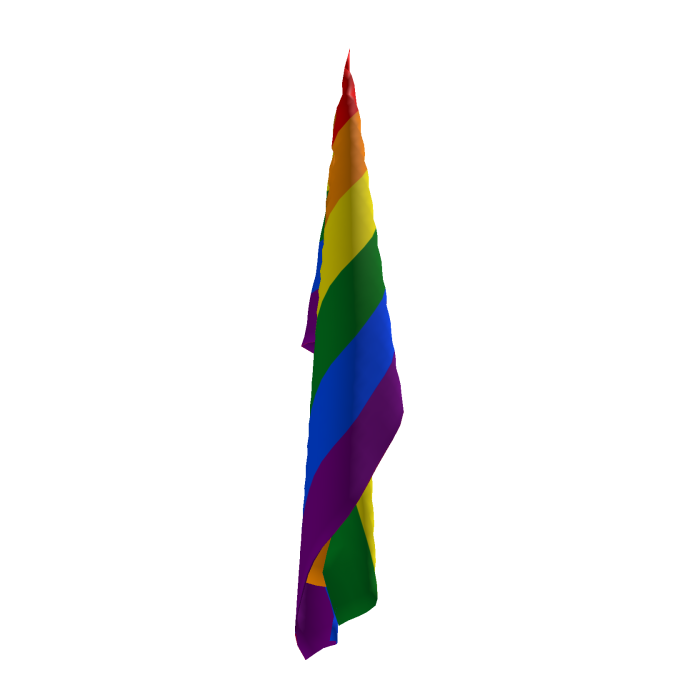 🏳️‍🌈 LGBTQ+ Flag Bandana [Front Pocket]