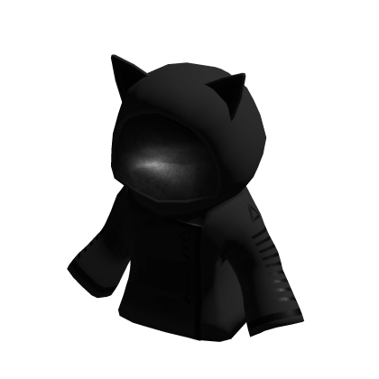 Cyberpunk Cat Hoodie Black Roblox