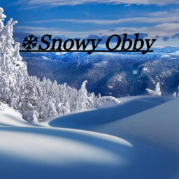 ❄️ Snowy Obby ❄️ | NEW