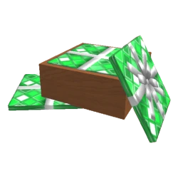 Box of Green Wrapping Paper