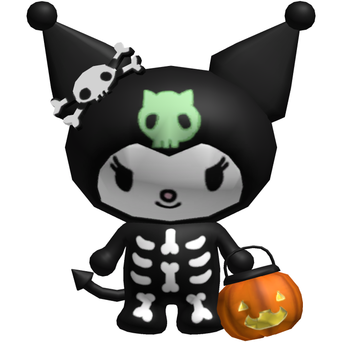 Waist Kuromi Halloween Plushie Sanrio