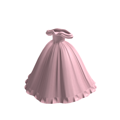 Princess Pink Ball Gown Dress