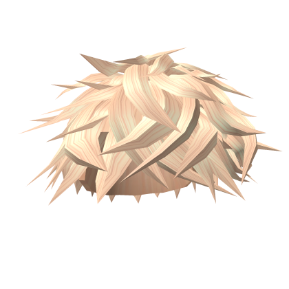 💯 Messy Anime Boys Emo Hair (Blonde) Roblox item