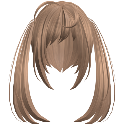 thick messy anime moe pigtails ginger