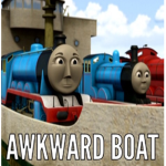 awkward boat
