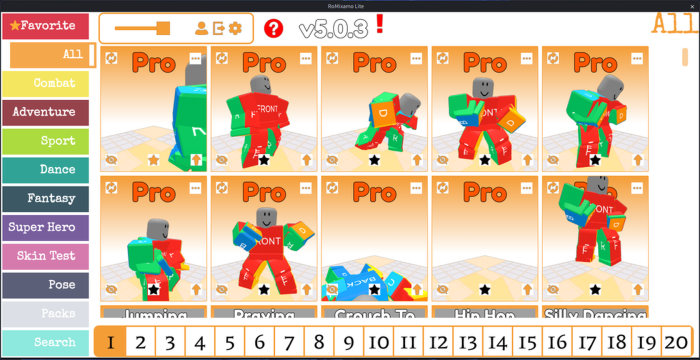 RoMixamo Lite (Local Preview Only) preview 2