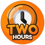 You played for a total of 2 Hours, GOOD JOB!