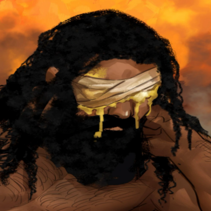 Painting of King Sisyphus (ULTRAKILL) Roblox decal