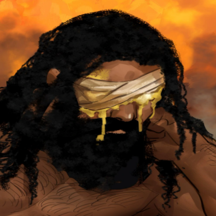 Painting of King Sisyphus (ULTRAKILL) Roblox decal
